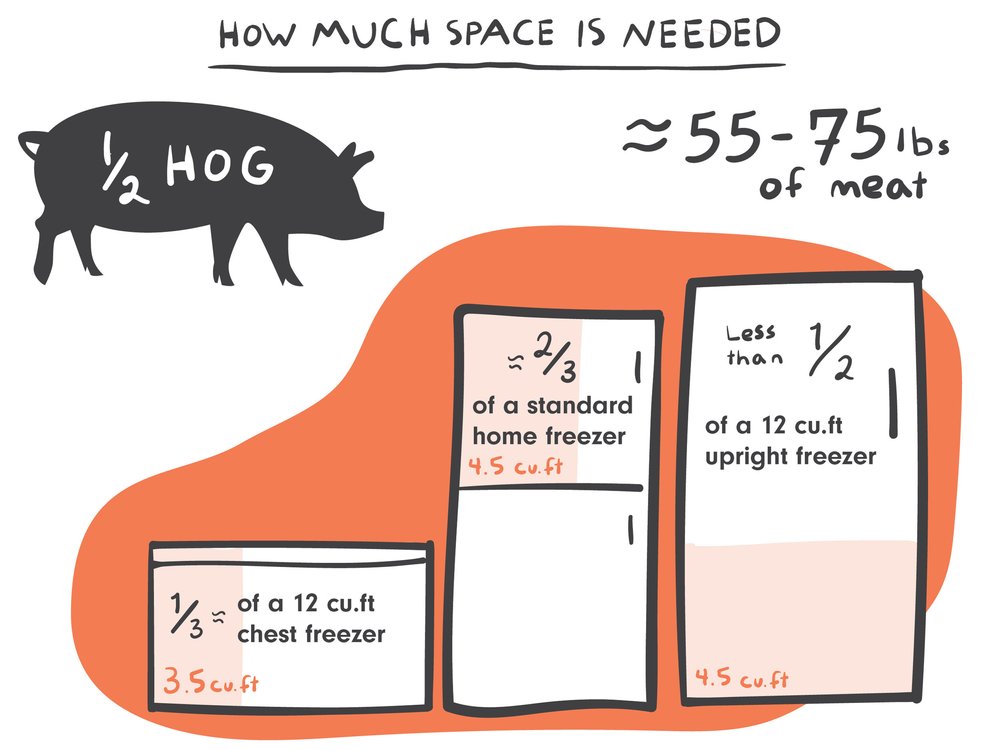 HALF PIG - DEPOSIT